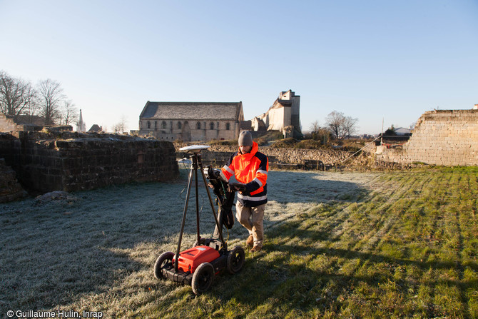 Étude géophysique : acquisition de données radar