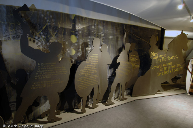   L'exposition&nbsp; Nos anc&ecirc;tres les Barbares &agrave; l'espace Camille-Claudel de Saint-Dizier.    