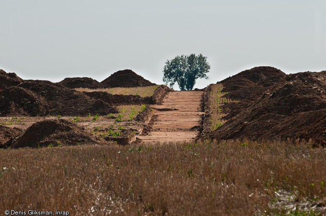 Diagnostics arch&eacute;ologiques &agrave; Marquion (Pas-de-Calais), sur le canal Seine-Nord Europe, 2009.