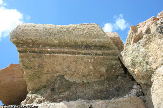 Corniche dans une cave du IIIe s., Famars (Nord), 2008.